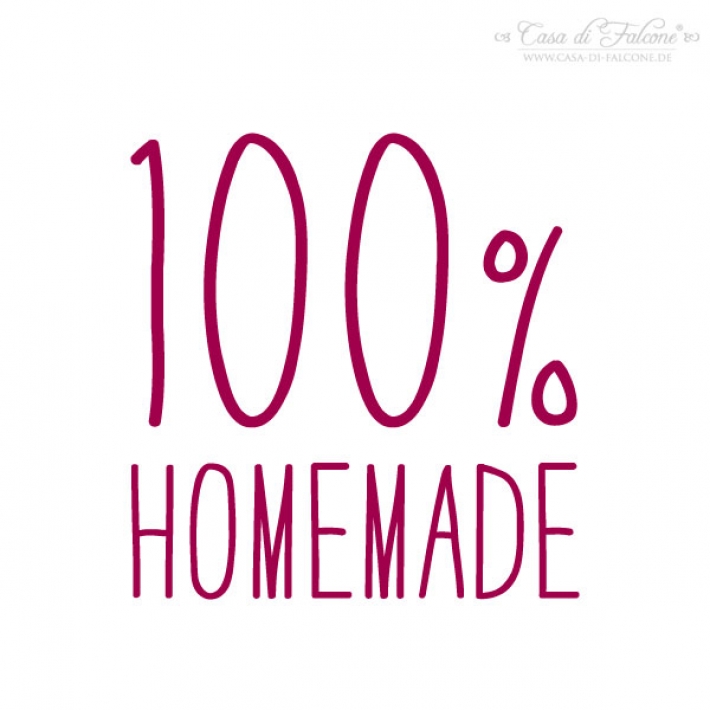 Textstempel Simple 100% Homemade