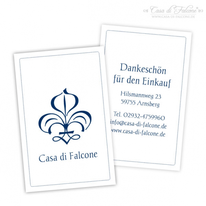 Visitenkarten Antiqua