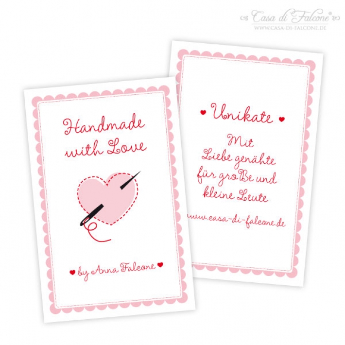 Visitenkarten Handmade with love