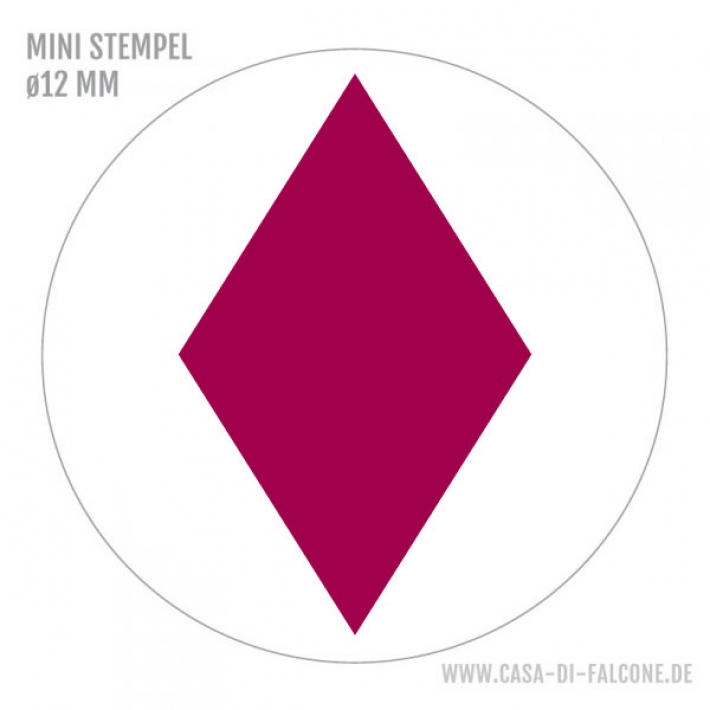 MINI Stempel Raute