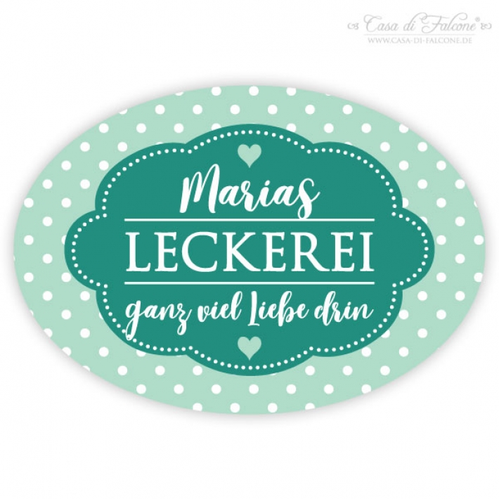 Aufkleber Cookies dots