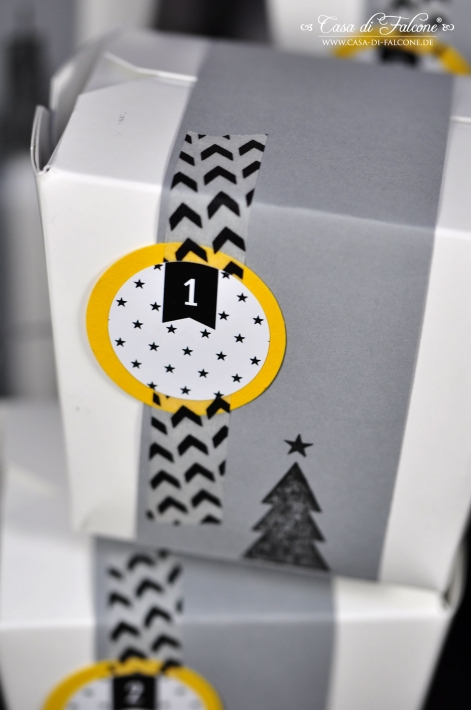 Motivstempel modern Tanne