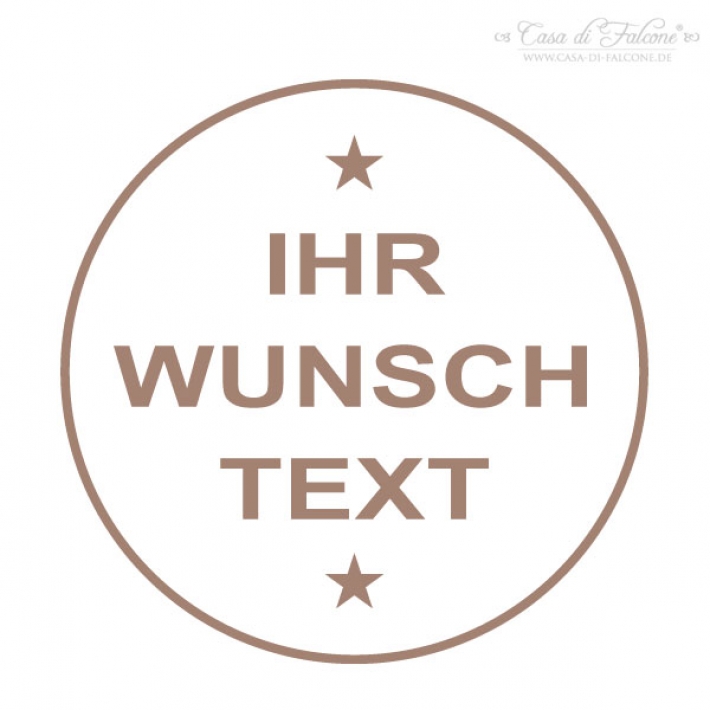 Personalisierter Keksstempel Double Star