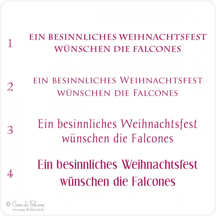 Weihnachtsstempel Tanne