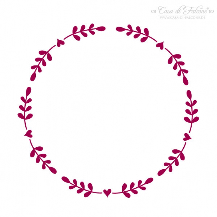 Motivstempel Rahmen Ranke