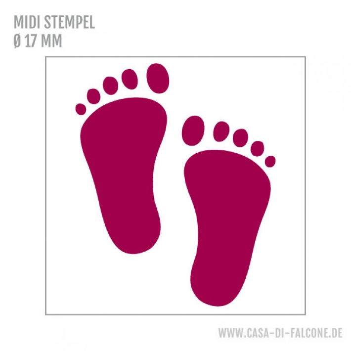 MIDI Motivstempel Babyfsse