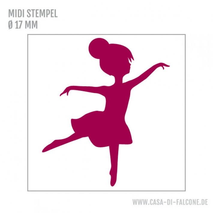 MIDI Motivstempel Ballerina Attitude