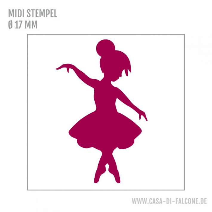 MIDI Motivstempel Ballerina Relev