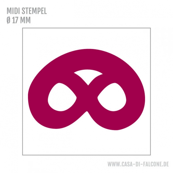 MIDI Motivstempel Brezel