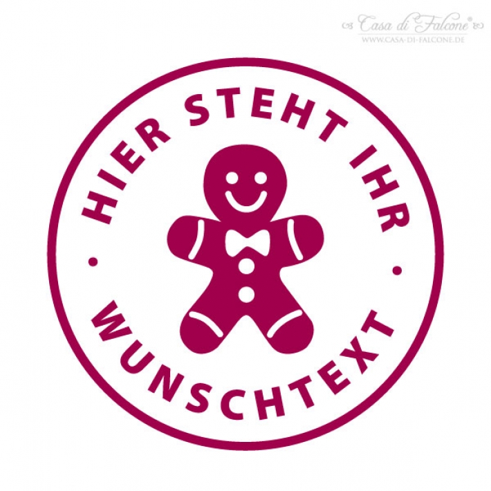 Stempel Lebkuchenmann