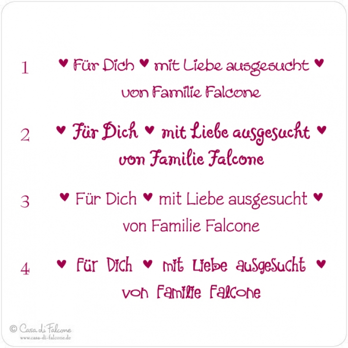 Aufkleber Geschenk