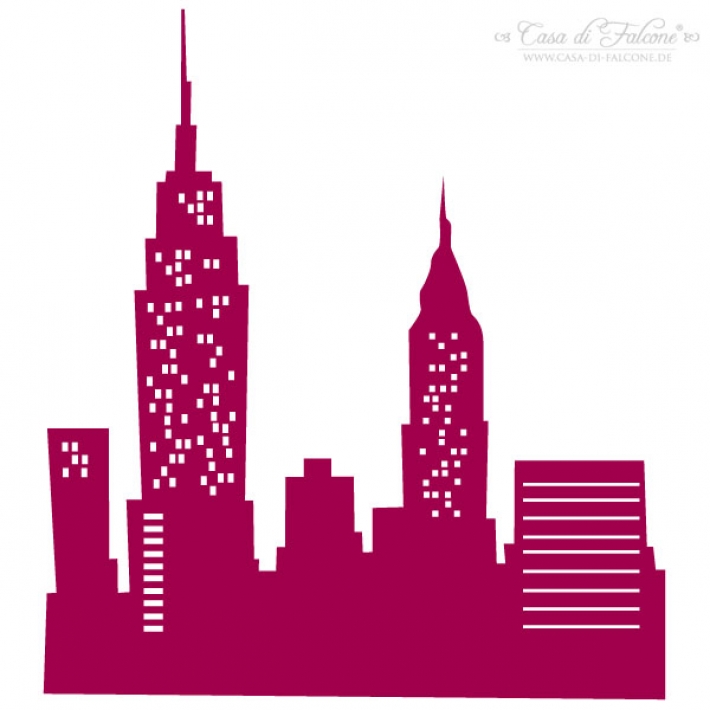 Motivstempel Skyline II