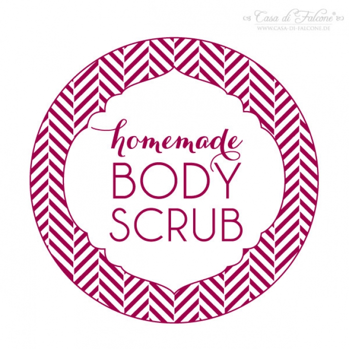 Motivstempel Body Scrub