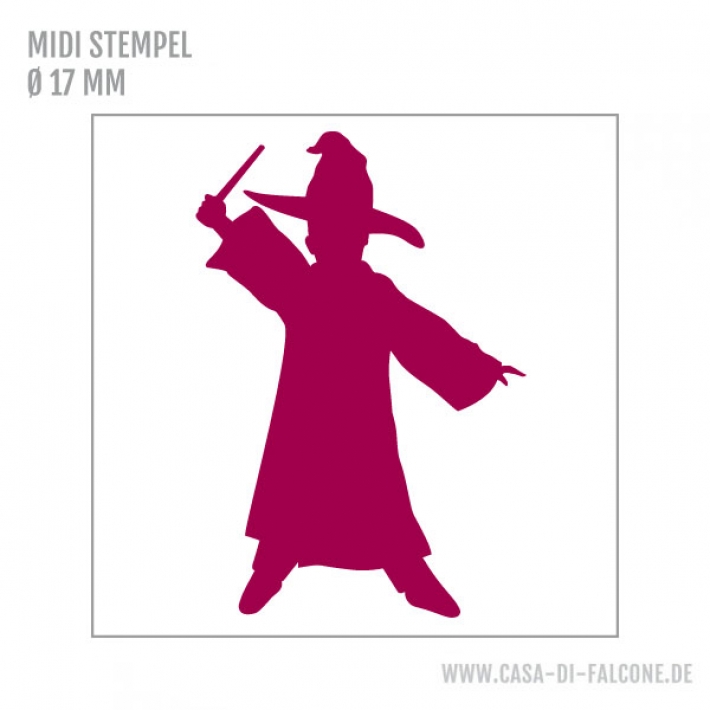 MIDI Motivstempel Zauberer