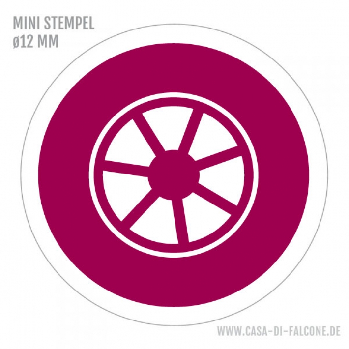 Mini Motivstempel Autoreifen
