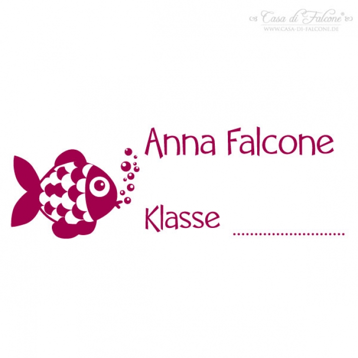 Schulstempel Fisch