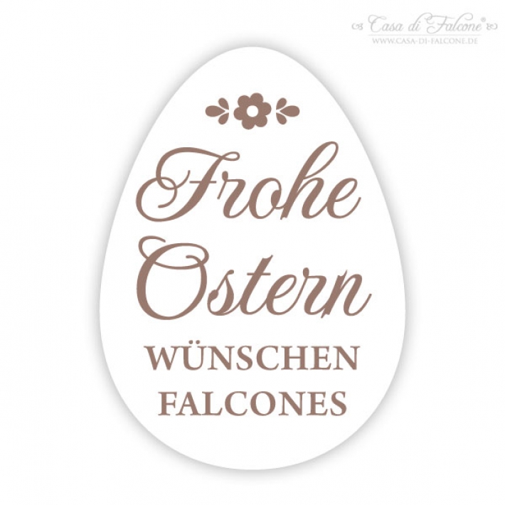 Personalisierter Fondantstempel Osterei