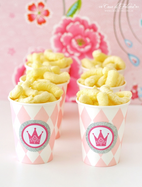 Motivaufkleber Prinzessin Krone