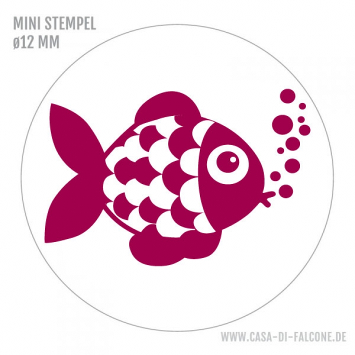Mini Motivstempel Fisch I