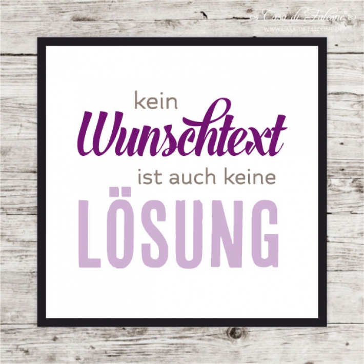 Typo Poster No. 003 personalisiert