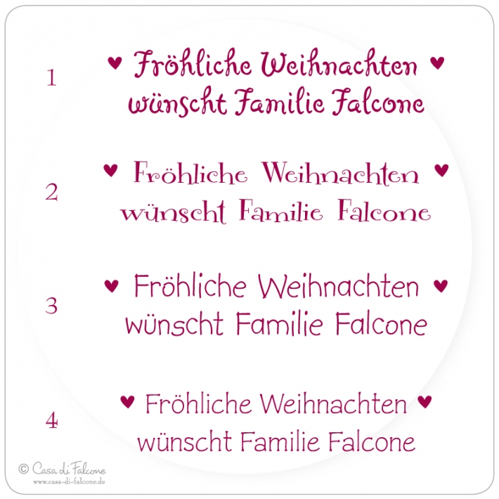 Weihnachtsstempel Tannenbaum