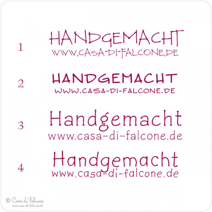 Stempel Handgemacht