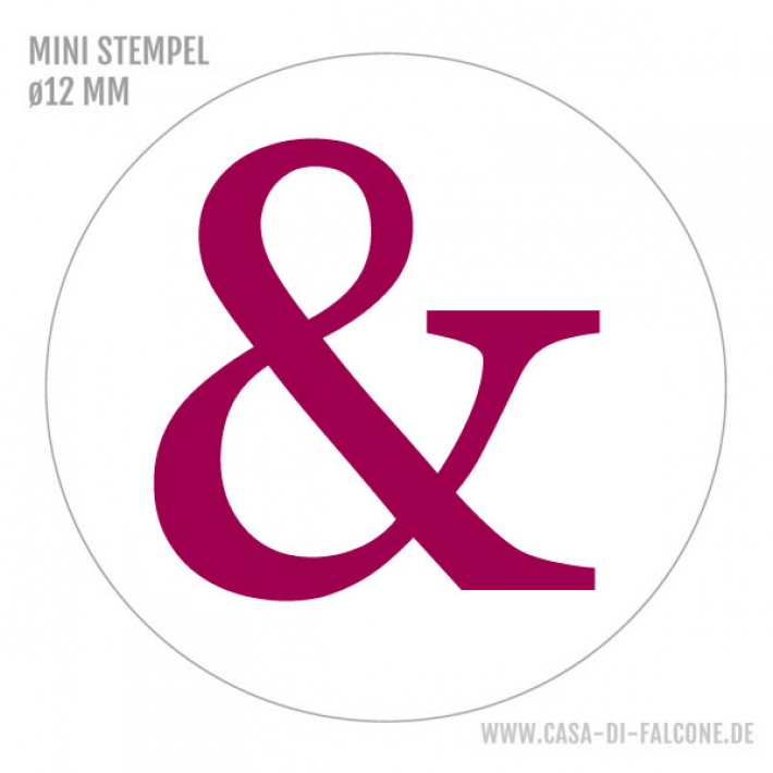 MINI Textstempel &