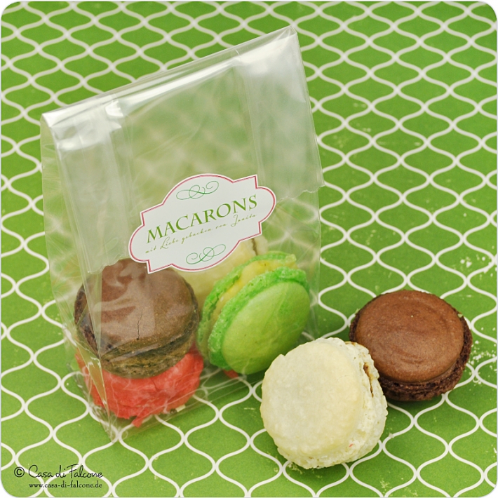 Aufkleber Macarons