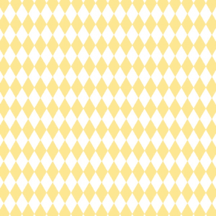 Geschenkpapier Harlekin gelb