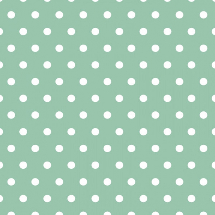 Geschenkpapier Dots mint