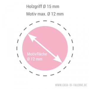 Mini Motivstempel Diamant