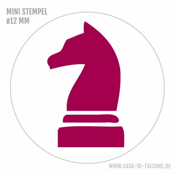 Mini Motivstempel Springer