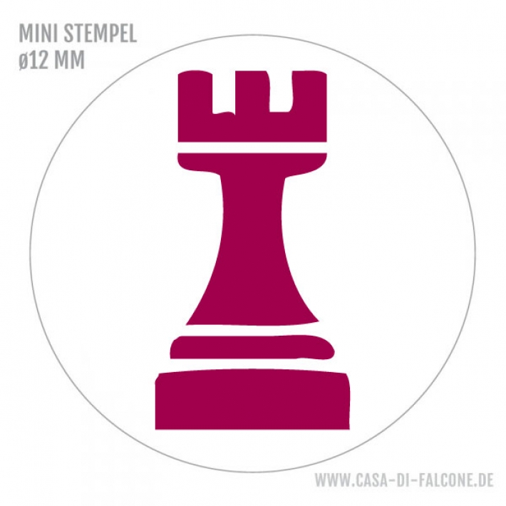 Mini Motivstempel Turm