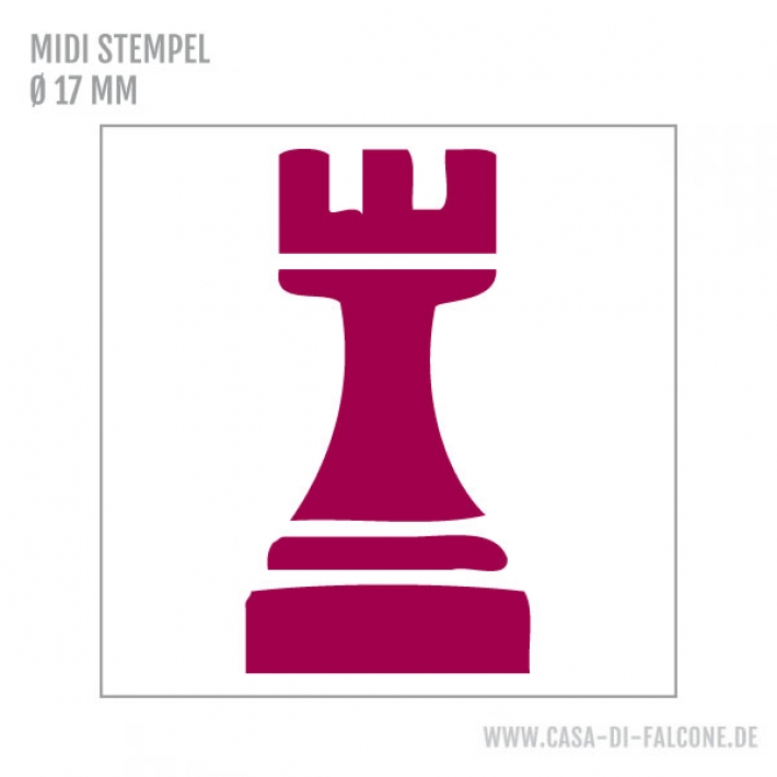 MIDI Motivstempel Turm