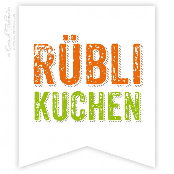 Fhnchen Aufkleber Rblikuchen