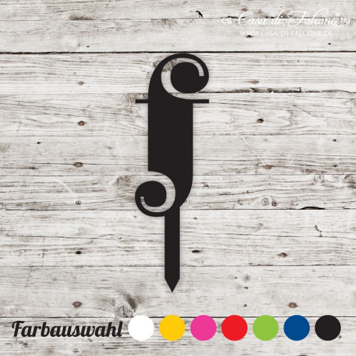 Cake topper Serif f