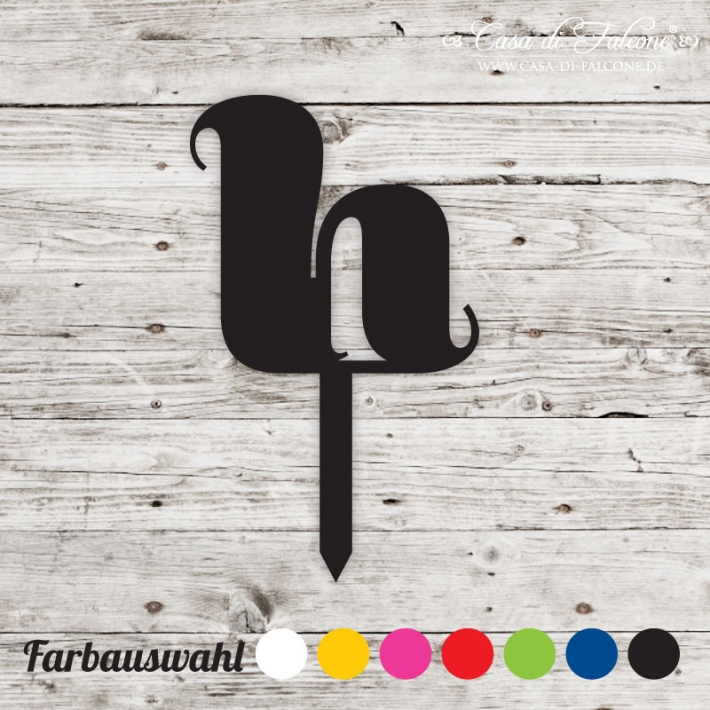 Cake topper Serif h