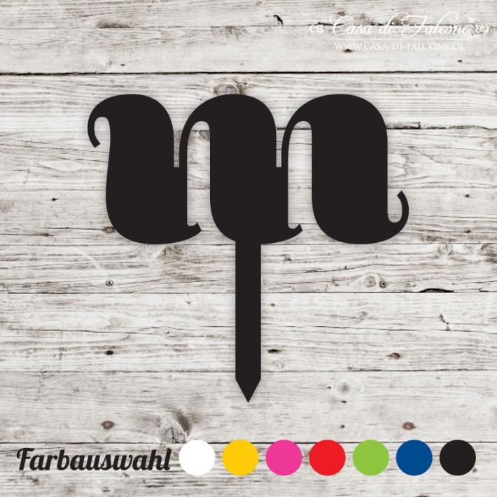 Cake topper Serif m