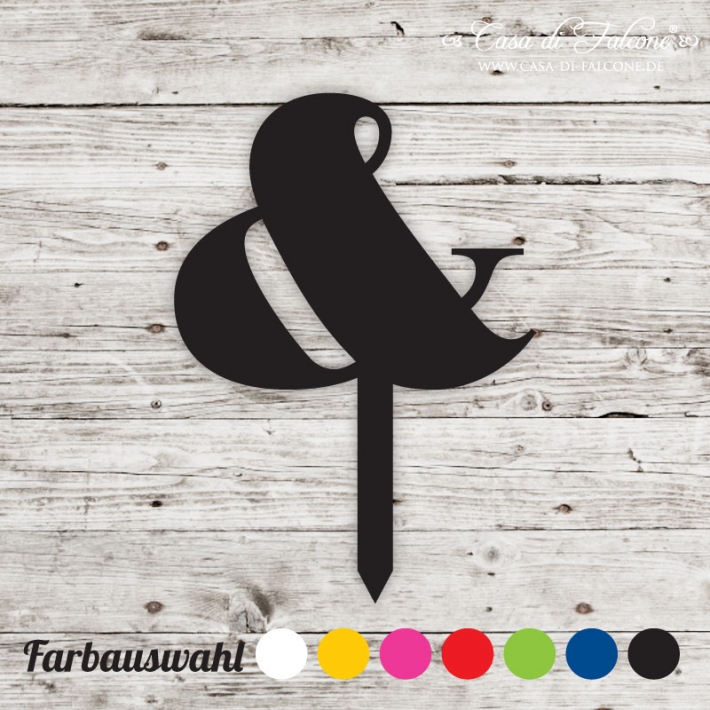 Cake topper Serif &