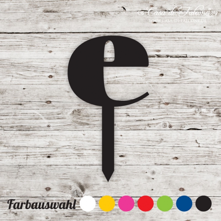 Cupcake topper serif - e