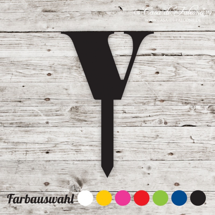 Cupcake topper serif - v