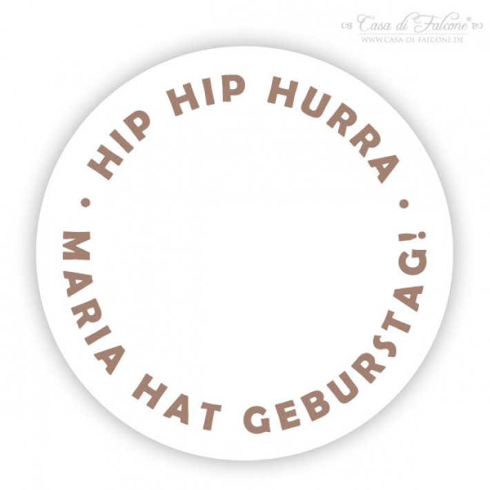 Personalisierter Keksstempel Simple II