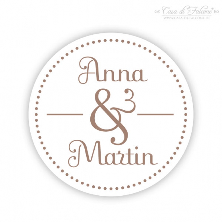 Personalisierter Fondantstempel Mini Namen
