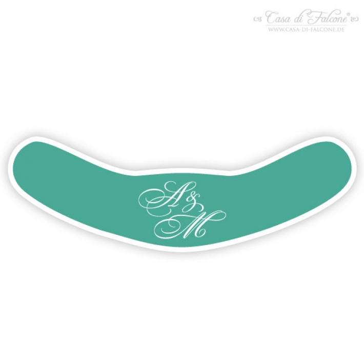 Elegance Flaschenhals-Aufkleber