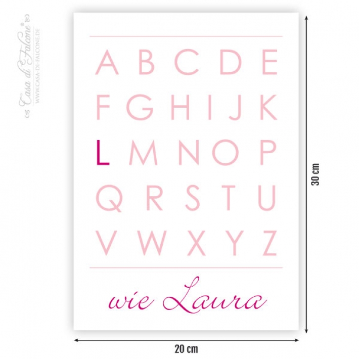 Poster ABC Sans Serif