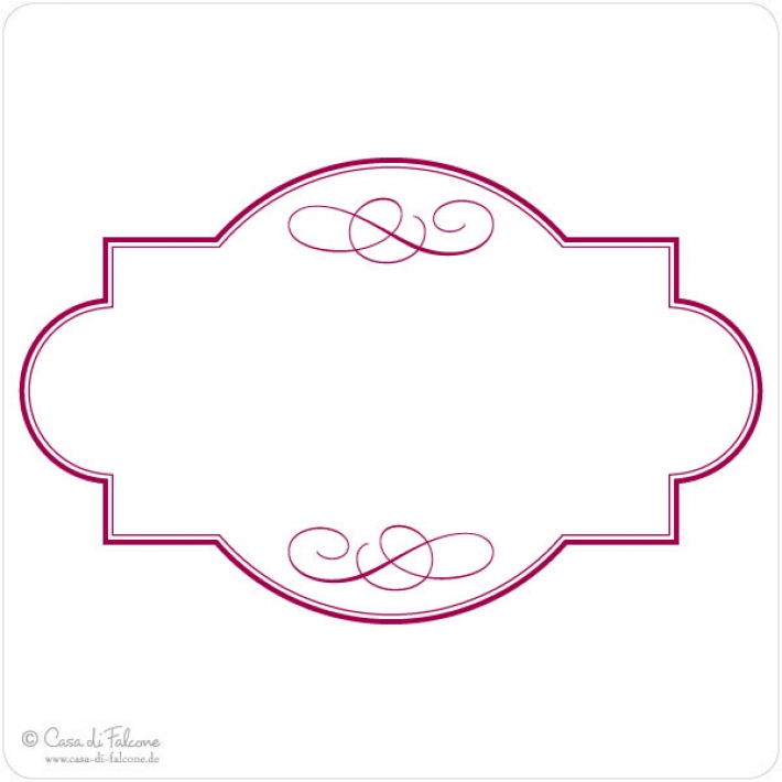 Motivstempel Rahmen Elegance