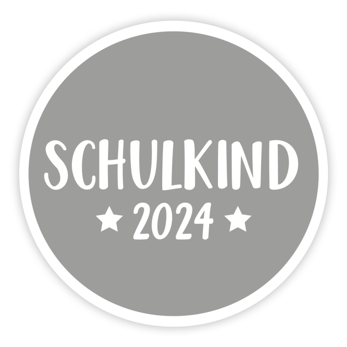 Aufkleber Schulkind 2024