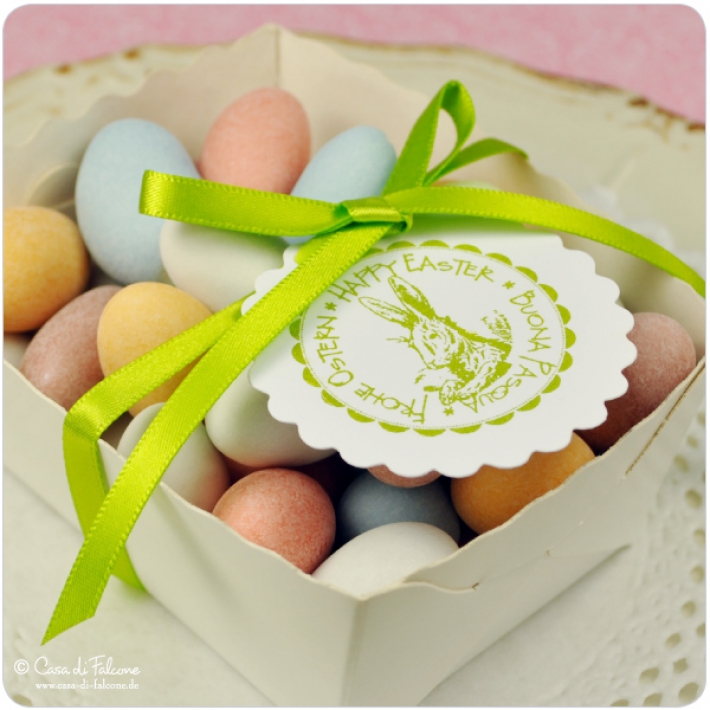 Stempel zur Ostern, Hase Osterwnsche
