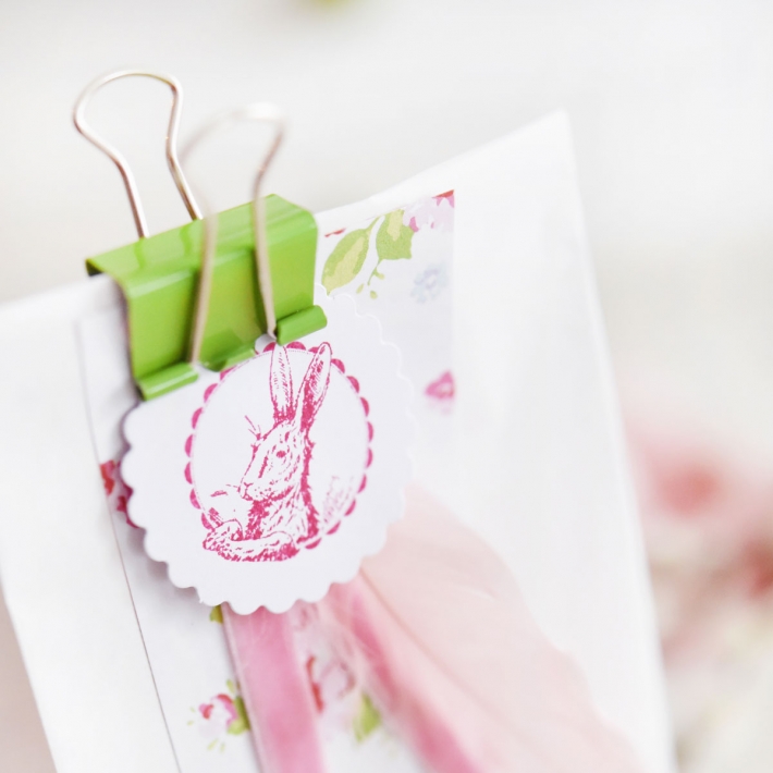 Stempel zur Ostern, Hase nostalgisch