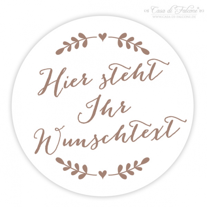 Personalisierter Fondantstempel Ranke